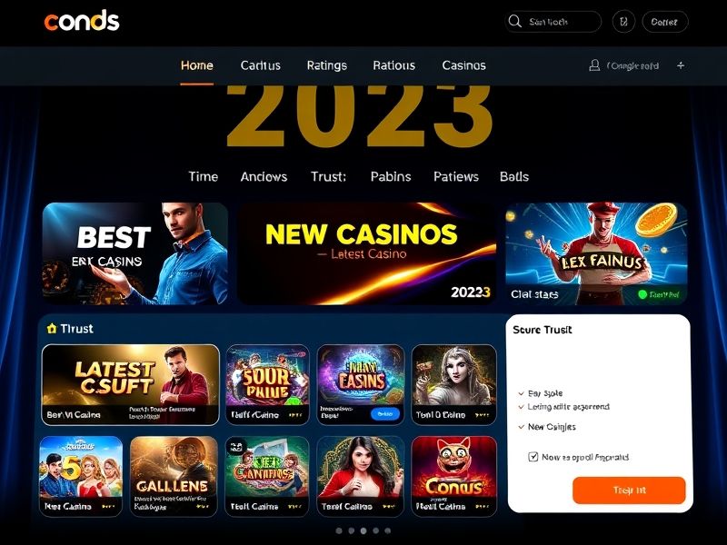 Explore the latest new online casino platforms in 2023. Find reviews, bonuses, security insights, and expert recommendations for safe and exciting gambling experiences.